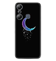 Infınix Hot 20i Kılıf Resimli Desenli Silikon Platinium Series Moon Star 1851