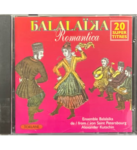 (Müzik CD sidir - Plak Değildir) CD Alexander Kutschin Balalaika Romantica CD