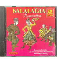 (Müzik CD sidir - Plak Değildir) CD Alexander Kutschin Balalaika Romantica CD