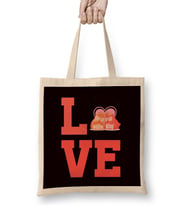 Love Guinea Pig Owner Pet Cavy Cavies Rodent Bez Çanta Uzun Saplı