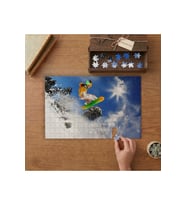 Kayak- Spor Eğlence Tasarımı 240 parça Ahşap Puzzle Ahşap Kutuda MP00016