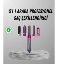 5 i 1 Arada Saç Şekillendirici Set Kuaför Düzeyinde Performans Ve Ergonomik Tasarım