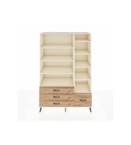 Hyperion Dolap 9 Raflı 4 Çekmeceli  132x44x195 Aytaşı-Aytaşı/Çam