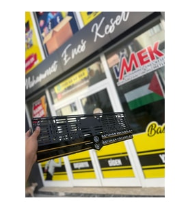 WV MODEL İSİME ÖZEL PLEKSİ PLAKALIK