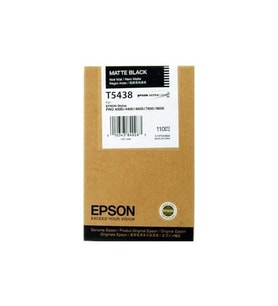 Epson T5438 C13T543800 Mat Siyah Kartuş - Pro 4000 / 4400 / 7600 / 9600
