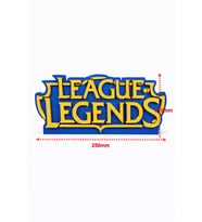 League of Legends Dev Logo Dekoratif Masaüstü Aksesuar 3D Baskı Gaming Oda Süsü LoL Fan Ürünü