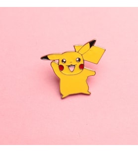 Pokemon Metal Broş-Rozet 4 lü Set
