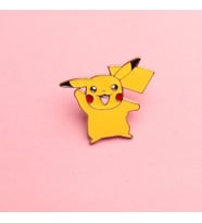 Pokemon Metal Broş-Rozet 4 lü Set