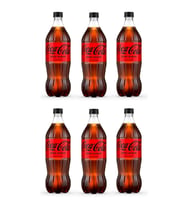 Coca-Cola Zero Şekersiz 1 lt 6 lı