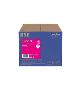 BROTHER TN-871XLM Kırmızı (Magenta) Extra Yüksek Kapasiteli Toner Kartuşu (9.000 Sayfa)