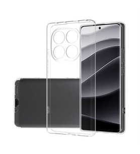 Coverzone Xiaomi Poco X7 ile uyumlu K?l?f S�per Esnek Yap?l? Kamera Korumal? Toz ve Kirden Koruyan Silikon Xiaomi Poco X7 ile uyumlu S�per ?effaf Kapak