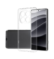 Coverzone Xiaomi Poco X7 ile uyumlu K?l?f S�per Esnek Yap?l? Kamera Korumal? Toz ve Kirden Koruyan Silikon Xiaomi Poco X7 ile uyumlu S�per ?effaf Kapak