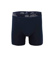 Kısa Paça Likralı Erkek Boxer Siyah - 1115A