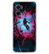 Xiaomi Redmi Note 11E Kılıf Silikon Desen Özel Seri Astronot Attack 1702