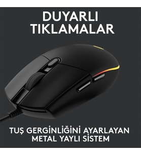 LOGITECH G G102 LIGHTSYNC 8000-DPI RGB OYUNCU MOUSE 910-005823
