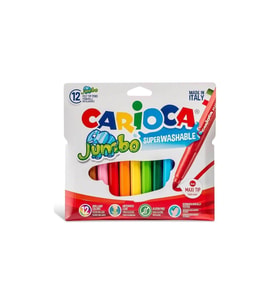 Jumbo Yıkanabilir Keçeli Boya Kalemi 12'li