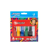 6 Renk Yüz Boyası