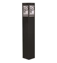 AVONNI BSU-68144-BSY-M2-B Siyah Boyalı Dış Mekan Aydınlatma E27 Aluminyum Akrilik Cam 12cm