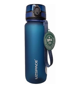 UZSPACE MATARA TRITAN SOFT TOUCH 3026 500 ML PETROL BLUE
