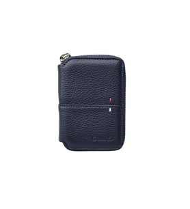 Guard Lacivert Hakiki Deri Fermuarlı Mini Cüzdan - GRD2407XT1844 (Renksiz)