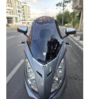 MOTOCAM Peugeot Satelis Ön Cam 2006-2014 Model 63cm Siyah Renkli 4mm
