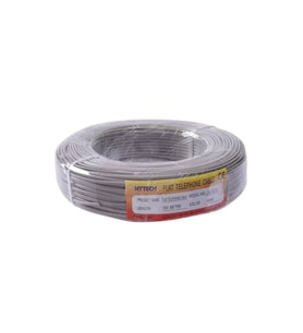 FLAT TELEPHONE CABLE 100m. Gray TELEFON KABLOSU LN-TEL44