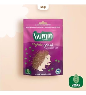 Humm Organik Vegan Pancarlı Grissini 55 Gr