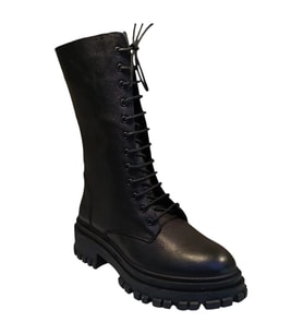 CASTLE BLACK CB-66684-1 POSTAL DERİ KADIN BOT