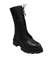 CASTLE BLACK CB-66684-1 POSTAL DERİ KADIN BOT