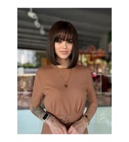 Kahve Tonu Bob Peruk Model