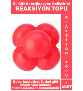 Premium Futbol Basketbol Boks Eğitim Refleks Çeviklik Koordinasyon Geliştirici REAKSİYON TOPU