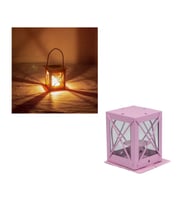 Mumluk Metal Nostalji Mumluk Dekoratif Mumluk Pembe