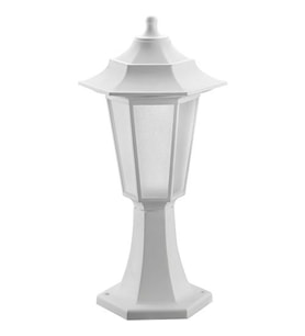 HOROZ 400-020-116 BEGONYA-1 BAHÇE ARMATÜRÜ (BEYAZ) E27