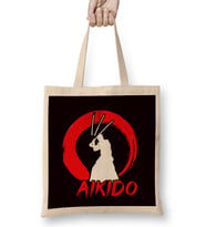 Aikido Master Fighter Martial Arts Fight Self Defense Coach Bez Çanta Uzun Saplı