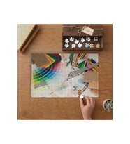 Renk Paletleri - Mimarlık - Renk Seçimi Tasarımı 240 parça Ahşap Puzzle Ahşap Kutuda MP02108