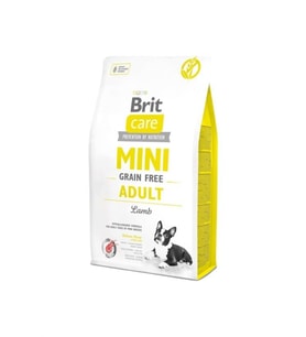 Brit Care Mini Tahılsız Kuzu Etli Küçük Irk Yetişkin Köpek Maması 2 Kg