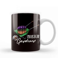 Master Gardener Flowers Plants Gardening Garden Botanical Kupa Bardak Porselen