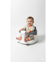 Önden Açılır Bebek Banyo & Bebek Mama Oturağı Gri