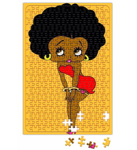 Betty Boop Negra Puzzle 240 Parça Yapboz