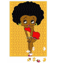 Betty Boop Negra Puzzle 240 Parça Yapboz