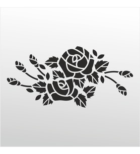 Folyo Sticker Gül 50cm Uzunluk (Karışık)