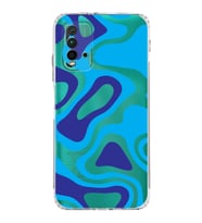 Xiaomi Redmi 9T  Kamera Korumalı Kapak Renkli Desen Tasarımlı Şeffaf  Kılıf
