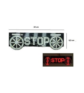 Motosiklet Led Aksesuar Stop Teker Model 4 Modlu Çakarlı, motosiklet led stop