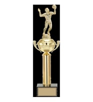 ODAK KUPA - Figürlü Kupalar - Voleybol Erkek Figürlü Kupalar FG-048 A - 44 cm