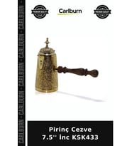 Özel Üretim Mutfak Geleneksel Sunum Kahve Dekoratif Pirinç Cezve 7.5'' İnc KSK433