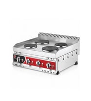 Silverinox Elektrikli Set Üstü 4 Gözlü Pleyt Isıtıcı 220V