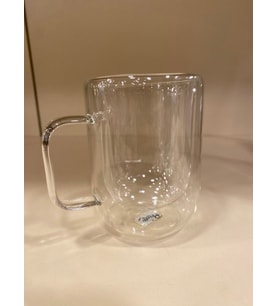 KUPA ÇİFT CIDARLI CAM 300ML MODEL 2