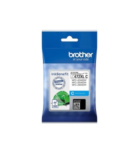 BROTHER LC472XLC Yüksek Kapasiteli Mavi (Cyan) Mürekkep Kartuşu
