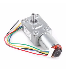 JGY-370B DC Motor 12V 30Rpm Enkoderli Redüktörlü Hız Okuyucu