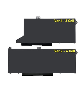 Dell P104F002 ile uyumlu Notebook Batarya Laptop Pil - Ver.1 - 3 Cell